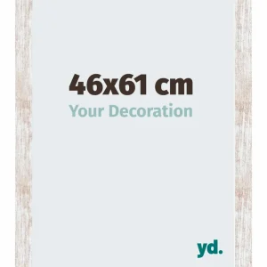Bilderrahmen 46x61 cm - White Wash - MDF - Catania