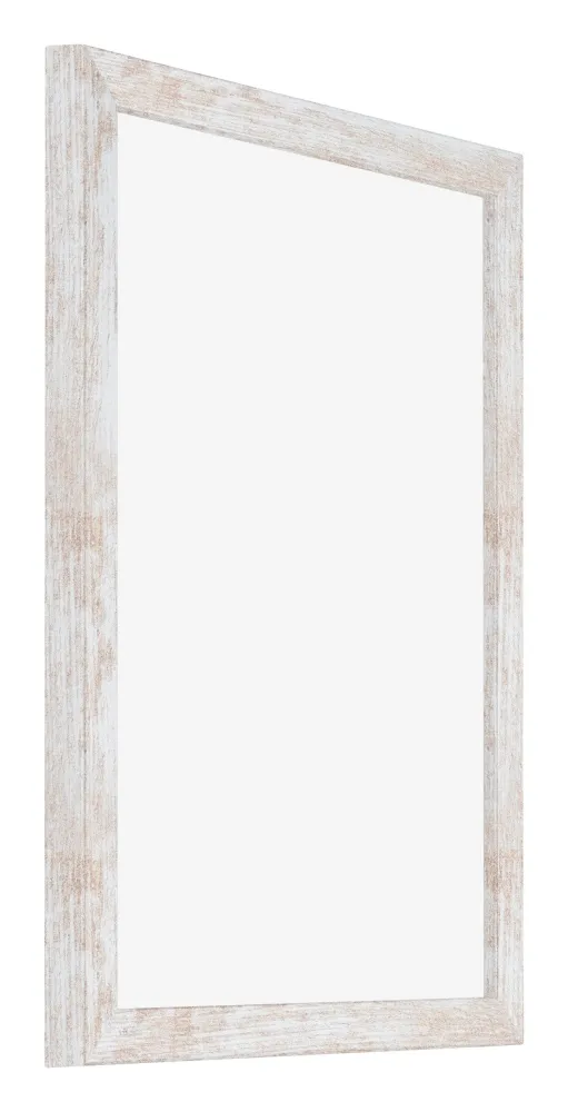 Bilderrahmen 46x61 cm - White Wash - MDF - Catania