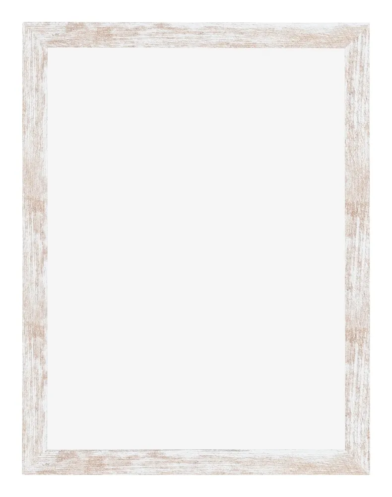 Bilderrahmen 46x61 cm - White Wash - MDF - Catania