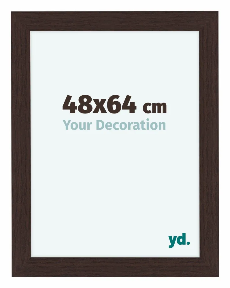 Bilderrahmen 48x64 cm - Eiche Dunkel - MDF - Como