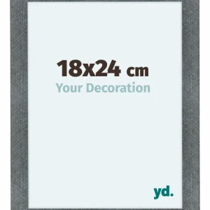 Bilderrahmen 48x64 cm - Eisen Gewischt - MDF - Como