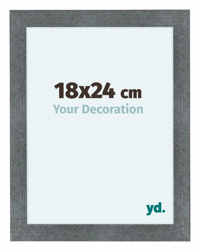 Bilderrahmen 48x64 cm - Eisen Gewischt - MDF - Como