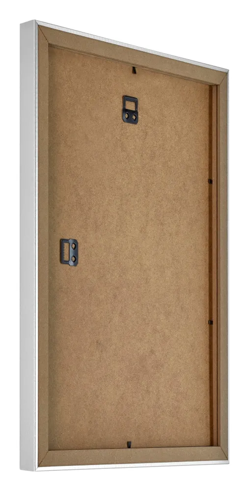 Bilderrahmen 48x64 cm - Silberglanz - MDF - Catania