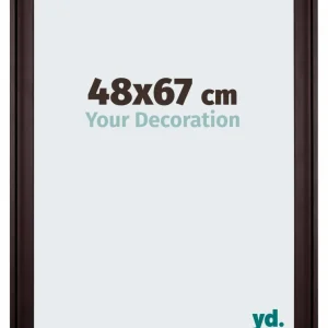 Bilderrahmen 48x67 cm - Braun - Holz - Birmingham
