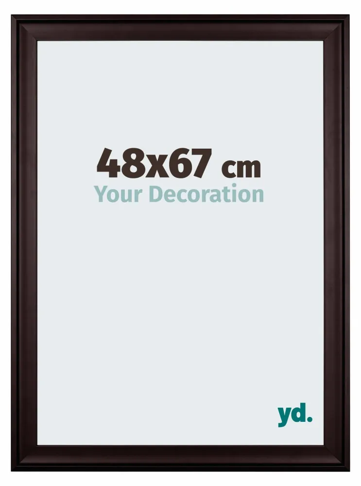 Bilderrahmen 48x67 cm - Braun - Holz - Birmingham