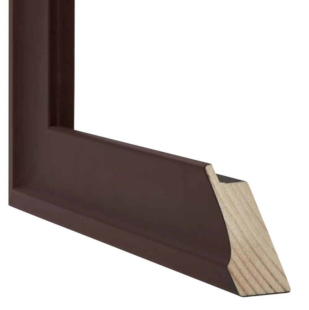 Bilderrahmen 48x67 cm - Braun - Holz - Birmingham
