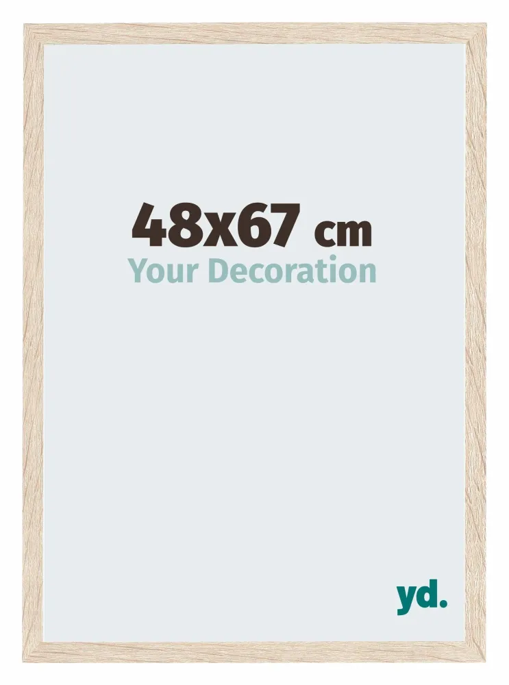 Bilderrahmen 48x67 cm - Eiche - MDF - Catania