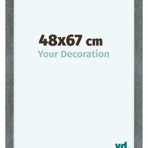 Bilderrahmen 48x67 cm - Eisen Gewischt - MDF - Como