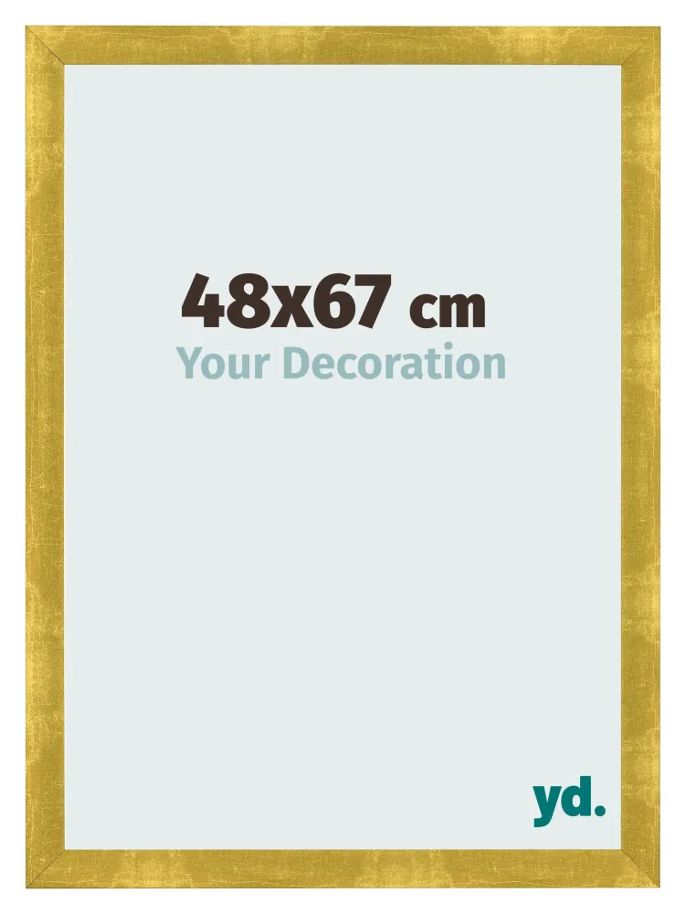 Bilderrahmen 48x67 cm - Gold Vintage - MDF - Pisa