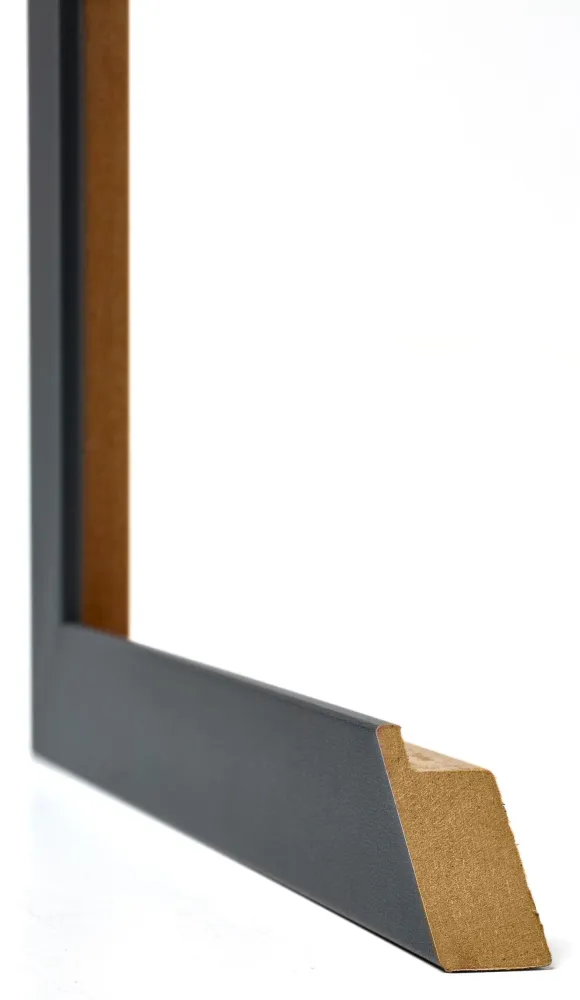 Bilderrahmen 48x67 cm - Grau Gewischt - MDF - Mura