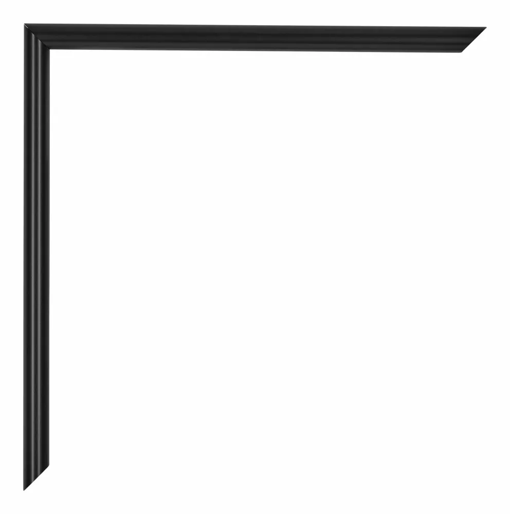 Bilderrahmen 48x67 cm - Schwarz Matt - Kunststoff - Annecy