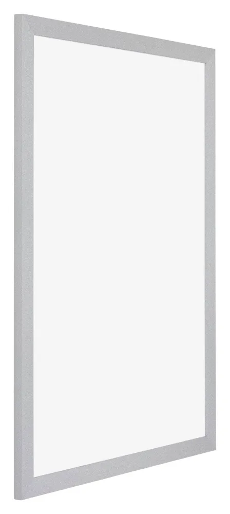 Bilderrahmen 48x67 cm - Silber Matt - MDF - Mura