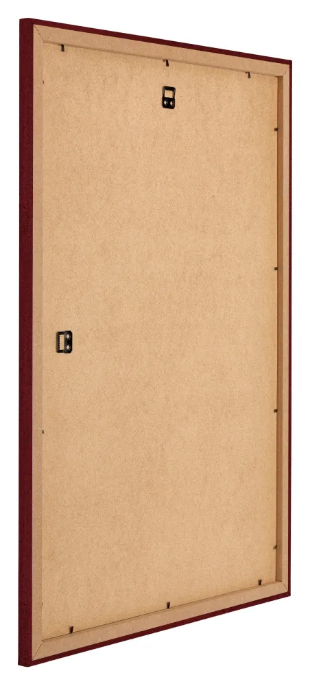 Bilderrahmen 48x67 cm - Weinrot Gewischt - MDF - Mura