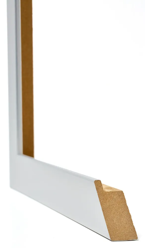 Bilderrahmen 48x68 cm - Aluminium - Gebürstet - MDF - Mura
