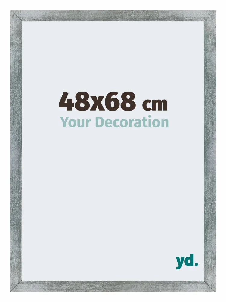 Bilderrahmen 48x68 cm - Eisen Gewischt - MDF - Mura