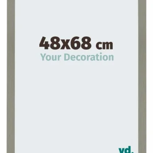 Bilderrahmen 48x68 cm - Grau - MDF - Mura