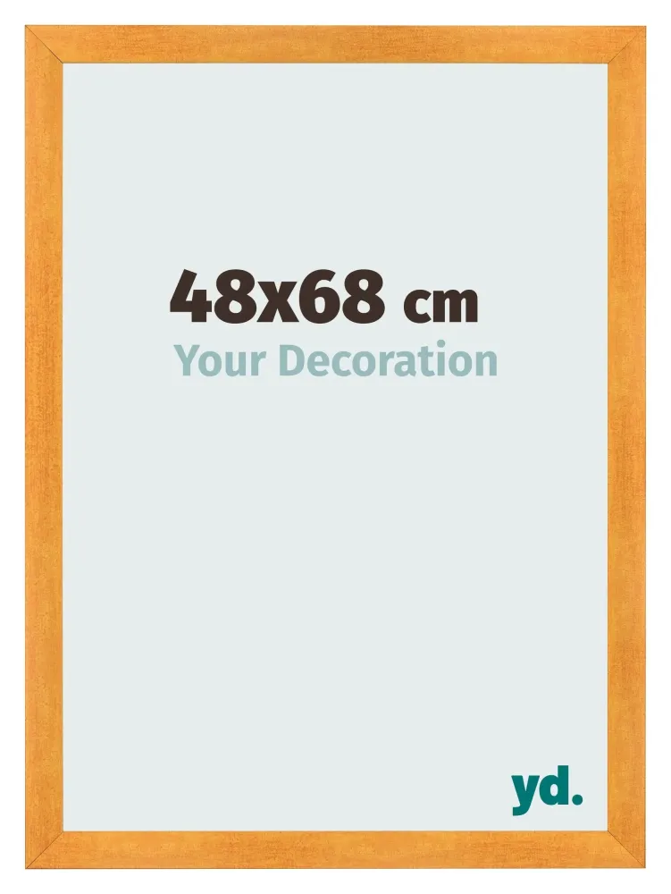 Bilderrahmen 48x68 cm - Orange - MDF - Pisa