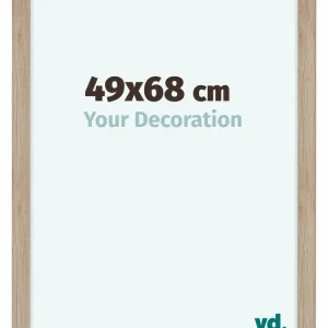 Bilderrahmen 49x68 cm - Eiche Hell - MDF - Como