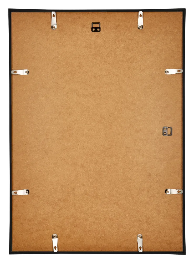 Bilderrahmen 49x68 cm - Schwarz Matt - Kunststoff - Annecy