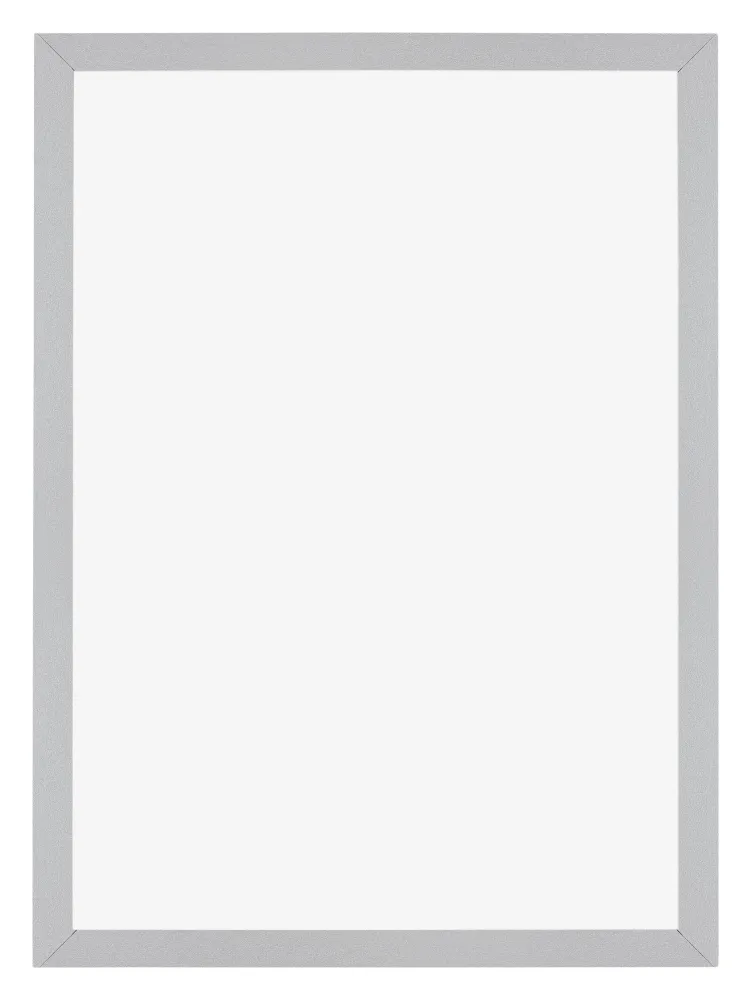 Bilderrahmen 49x68 cm - Silber Matt - MDF - Mura