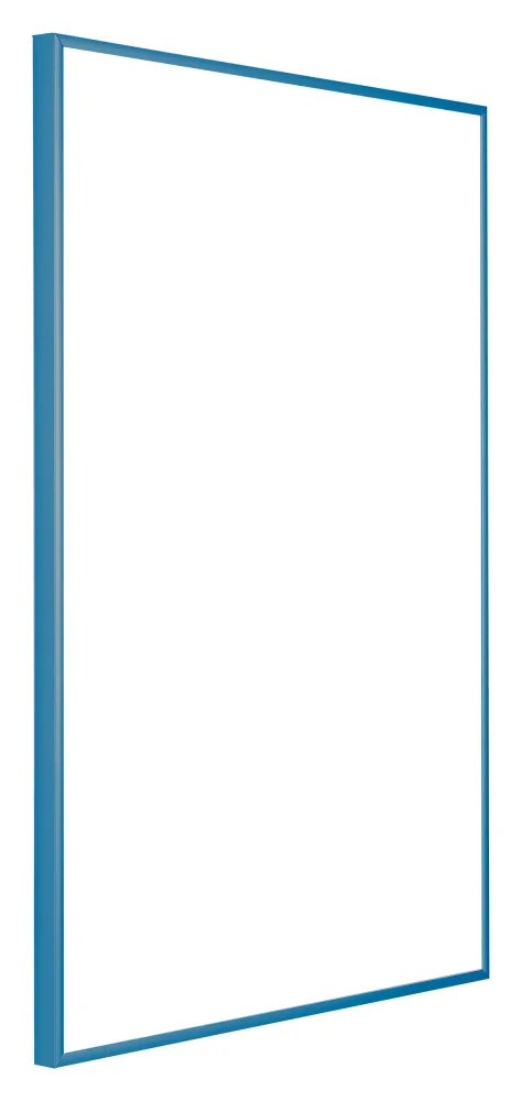 Bilderrahmen 49x68 cm - Stahl Blau - Aluminium - Kent