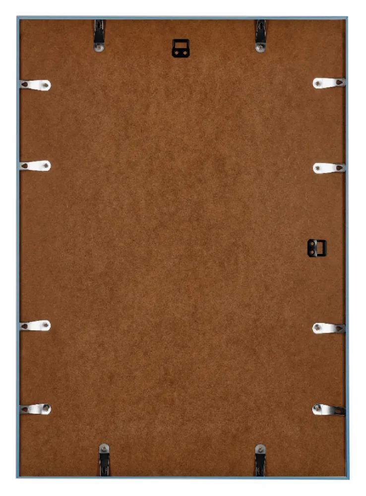 Bilderrahmen 49x68 cm - Stahl Blau - Aluminium - Kent