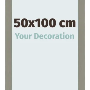 Bilderrahmen 50x100 cm - Antrazit - MDF - Mura
