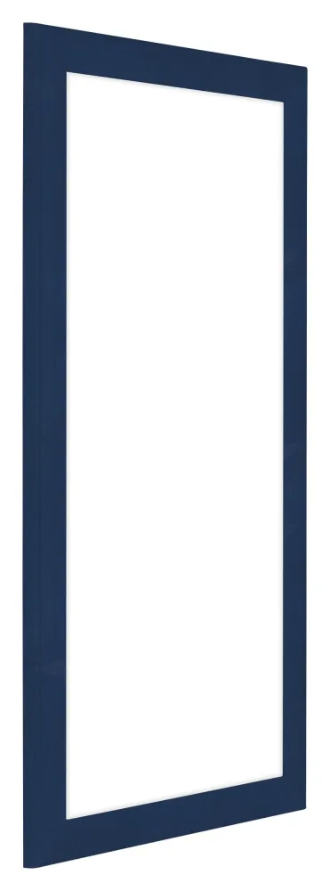 Bilderrahmen 50x100 cm - Dunkelblau Gewischt - MDF - Como