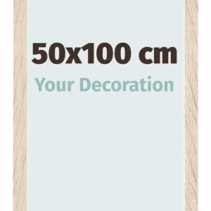 Bilderrahmen 50x100 cm - Eiche - MDF - Catania