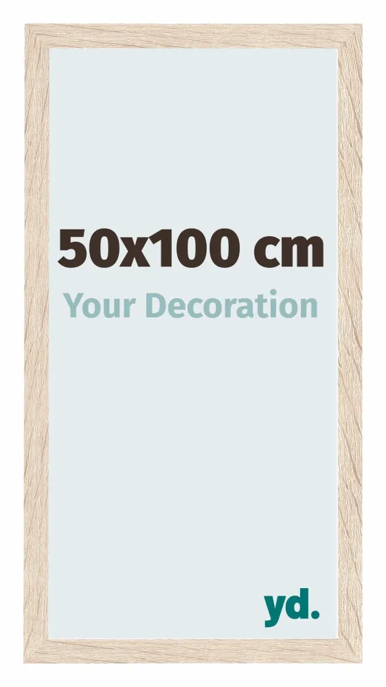 Bilderrahmen 50x100 cm - Eiche - MDF - Catania