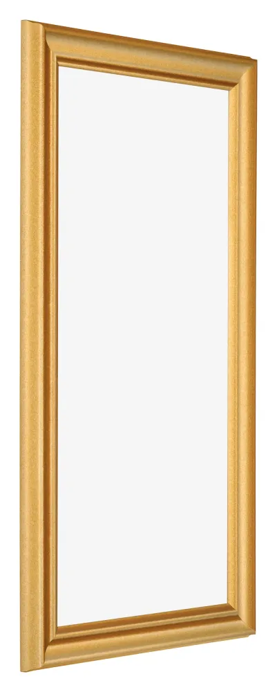 Bilderrahmen 50x100 cm - Gold Matt - MDF - Lazio