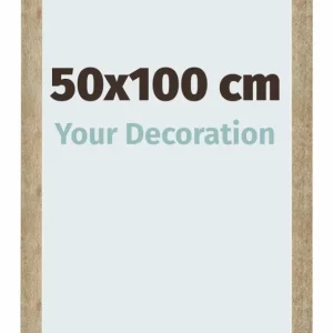 Bilderrahmen 50x100 cm - Gold - MDF - Catania