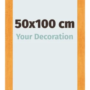 Bilderrahmen 50x100 cm - Orange - MDF - Pisa