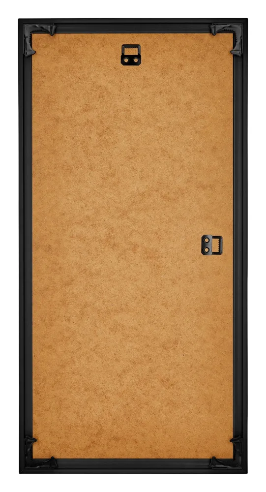 Bilderrahmen 50x100 cm - Schwarz Matt - Kunststoff - Bordeaux