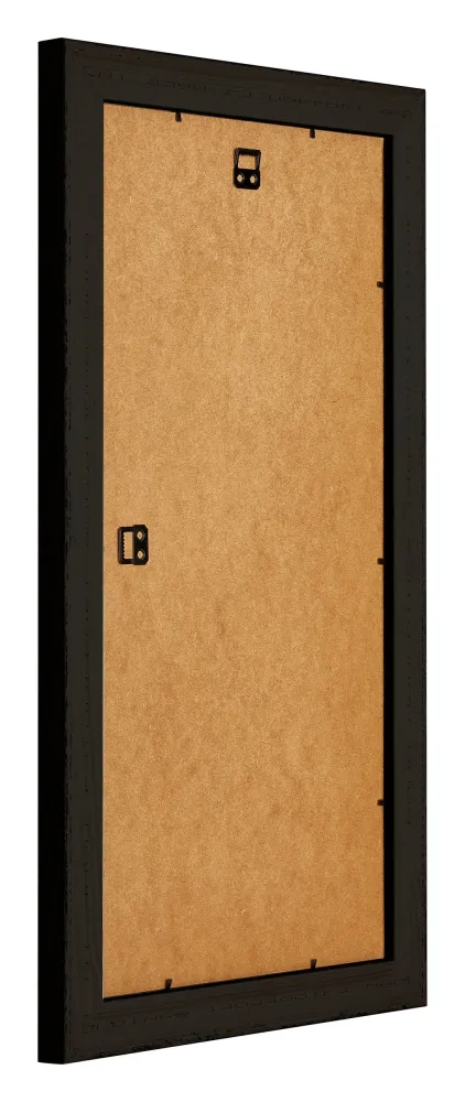 Bilderrahmen 50x100 cm - Schwarz Silber Poliert - Holz - Birmingham