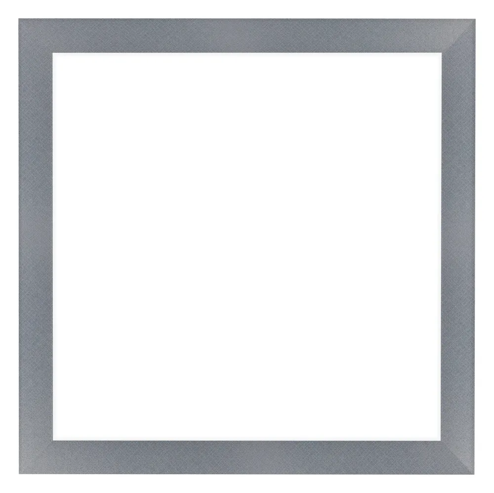Bilderrahmen 50x50 cm - Aluminium - Gebürstet - MDF - Como