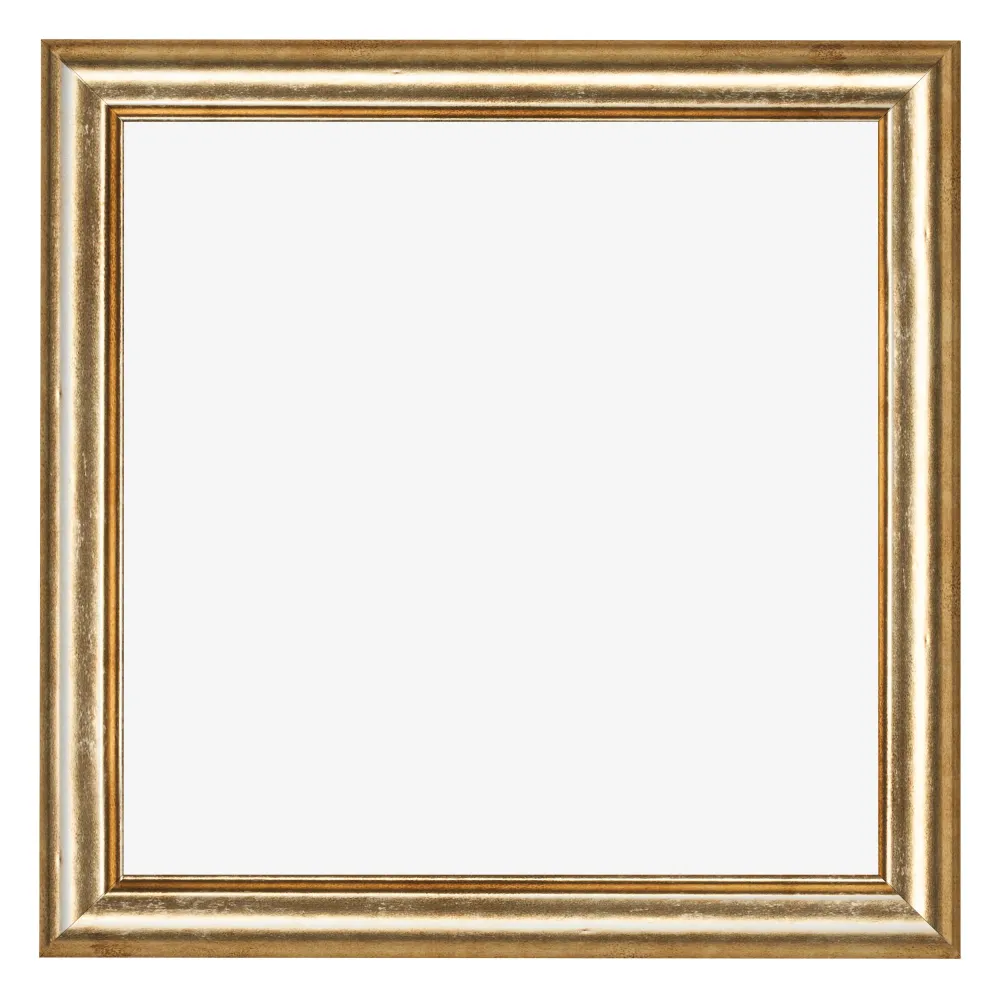 Bilderrahmen 50x50 cm - Gold Antik - MDF - Lazio