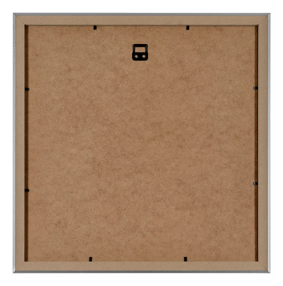 Bilderrahmen 50x50 cm - Silberglanz - MDF - Catania