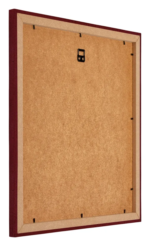 Bilderrahmen 50x50 cm - Weinrot Gewischt - MDF - Mura