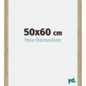 Bilderrahmen 50x60 cm - Gold - MDF - Catania