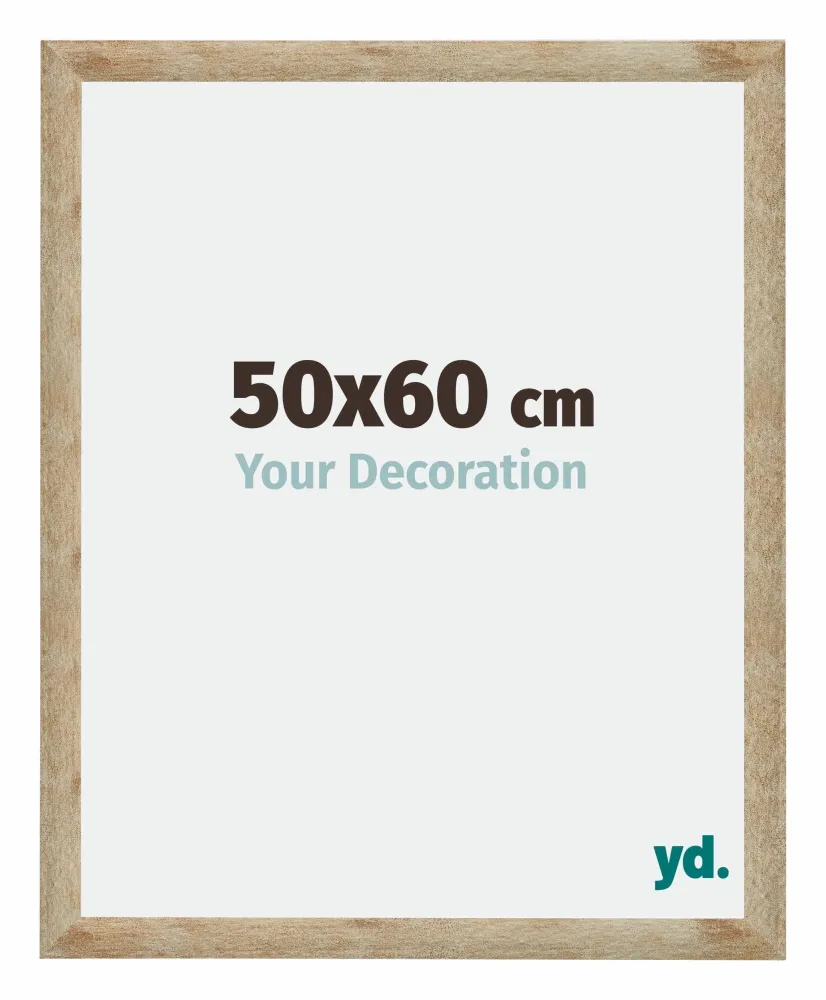 Bilderrahmen 50x60 cm - Gold - MDF - Catania