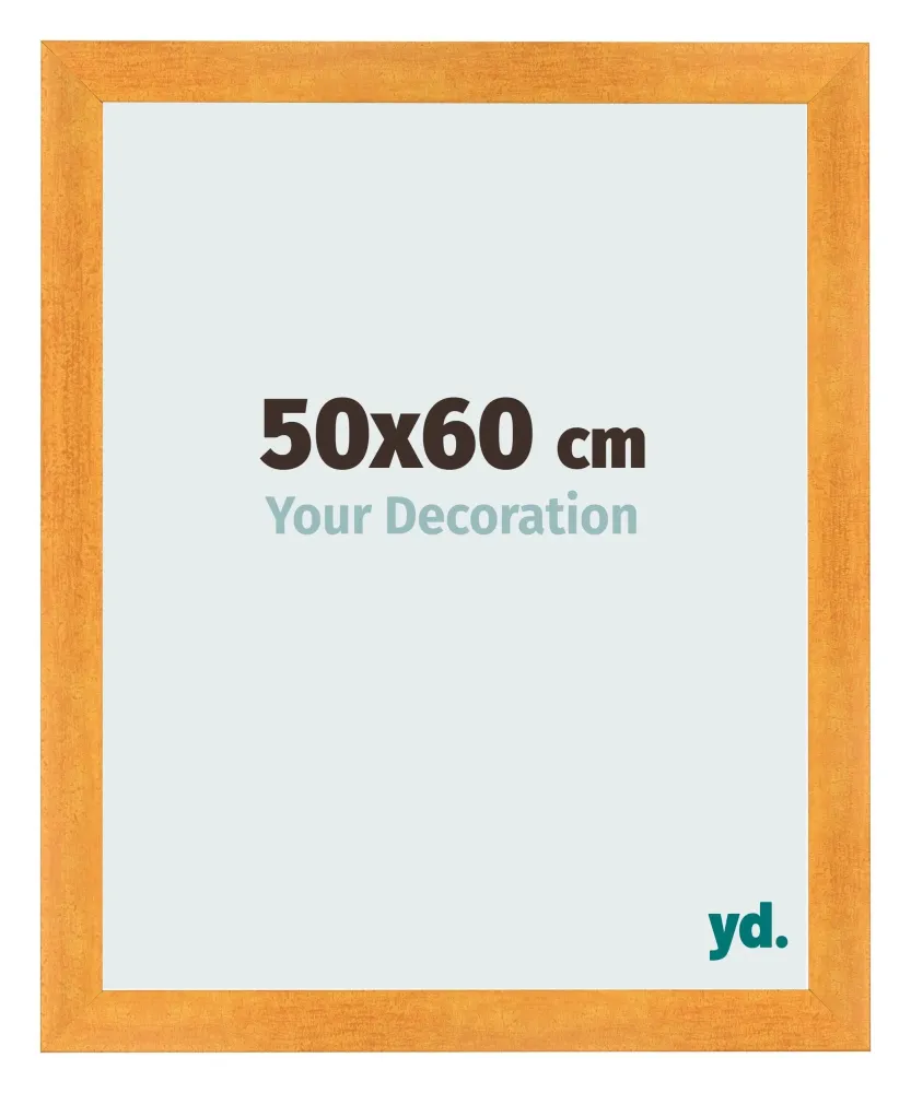 Bilderrahmen 50x60 cm - Orange - MDF - Pisa