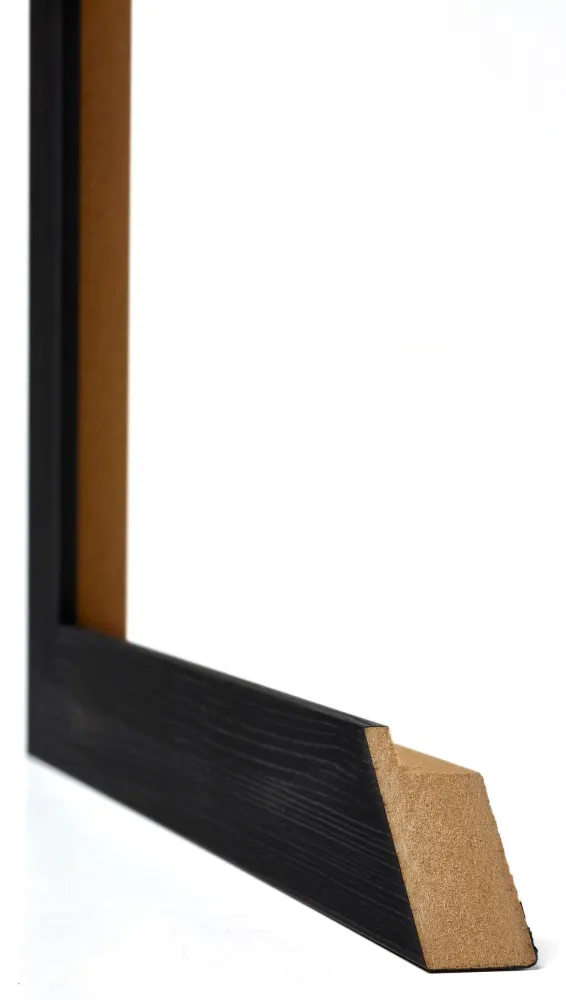 Bilderrahmen 50x60 cm - Schwarz Gemasert - MDF - Mura