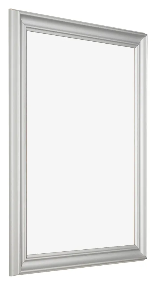 Bilderrahmen 50x60 cm - Silber Matt - MDF - Lazio