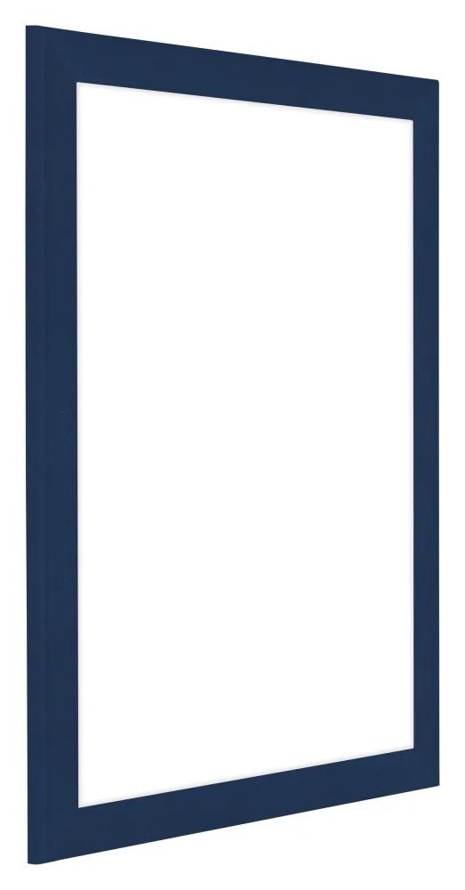Bilderrahmen 50x65 cm - Dunkelblau Gewischt - MDF - Como
