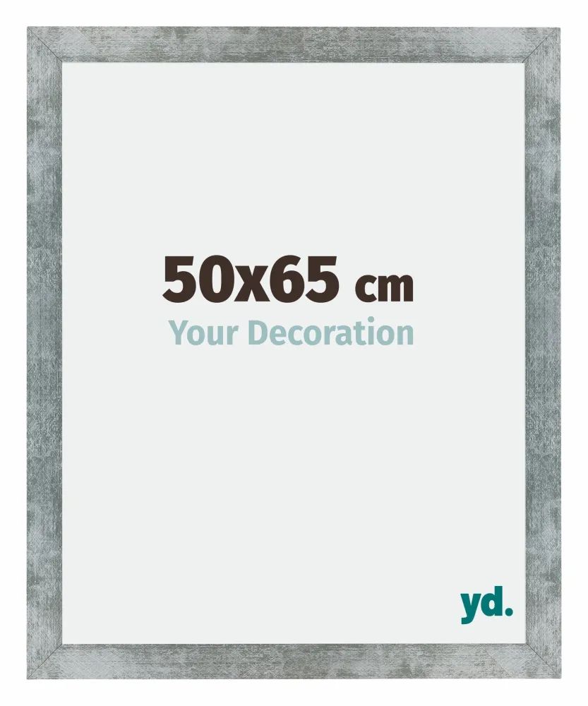 Bilderrahmen 50x65 cm - Eisen Gewischt - MDF - Mura