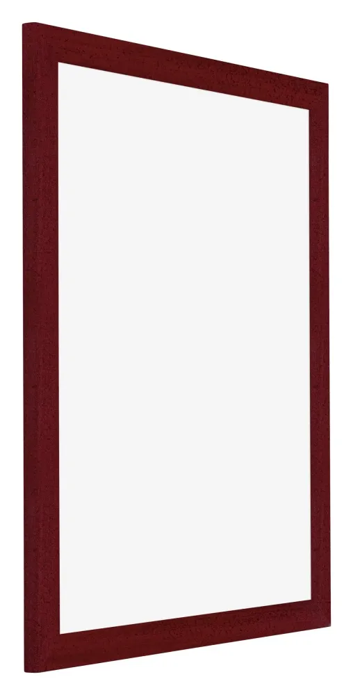 Bilderrahmen 50x65 cm - Weinrot Gewischt - MDF - Mura
