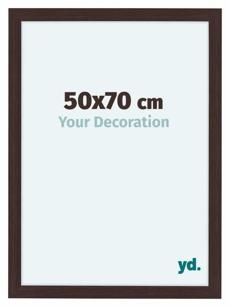 Bilderrahmen 50x70 cm - Eiche Dunkel - MDF - Como