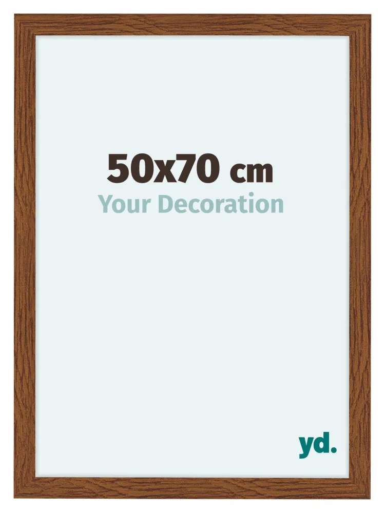 Bilderrahmen 50x70 cm - Eiche Rustikal - MDF - Como
