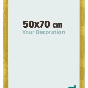 Bilderrahmen 50x70 cm - Gold Vintage - MDF - Pisa